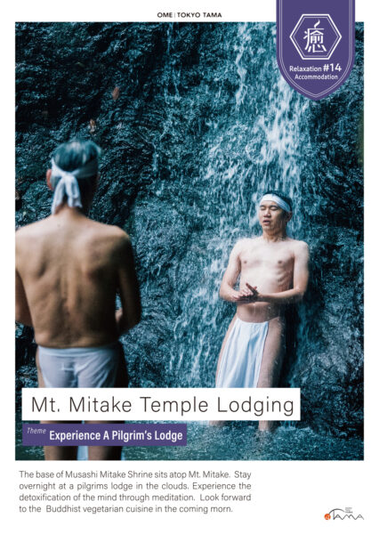 Mt, Mitake Temple Lodging